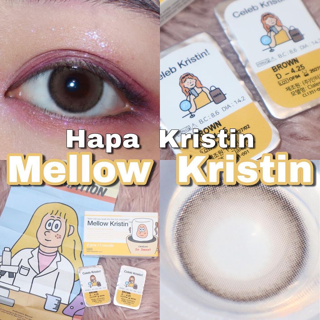 Secretive Kristen/Hapa kristin/カラーコンタクトレンズを使ったクチコミ（1枚目）