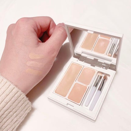 ナチュラルホワイトニングコンシーラー SPF32 PA++/MiMC/パレットコンシーラーを使ったクチコミ(2枚目)