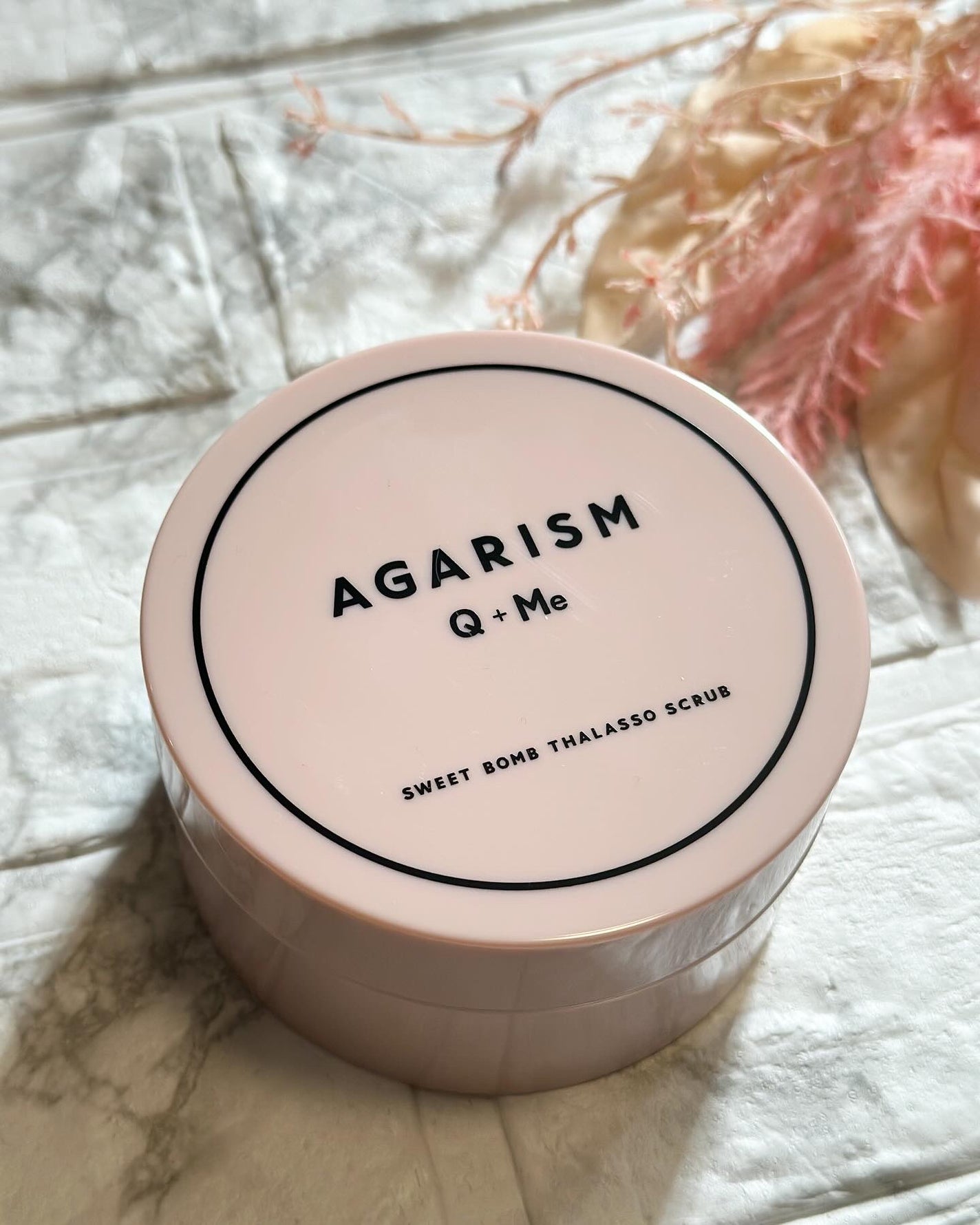 Q+Me スウィート ボム タラソ スクラブ/AGARISM/バストケア・ヒップケアを使ったクチコミ(1枚目)