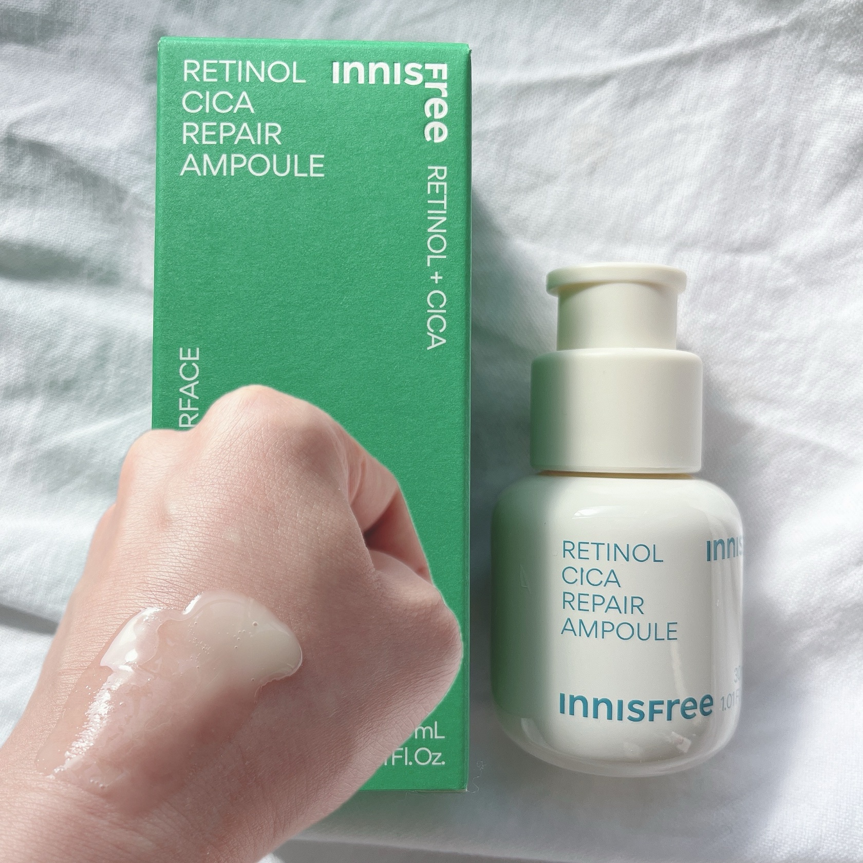 レチノール　シカ　リペア　セラム/innisfree/美容液を使ったクチコミ（1枚目）