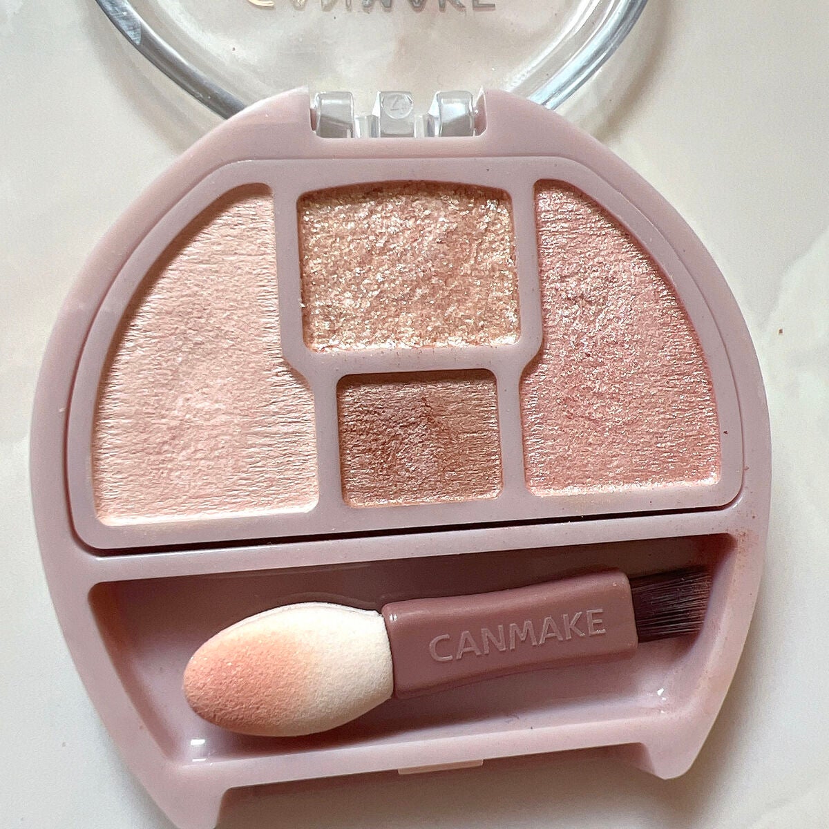 プランぷくコーデアイズ/キャンメイク/パウダーアイシャドウを使ったクチコミ(2枚目)
