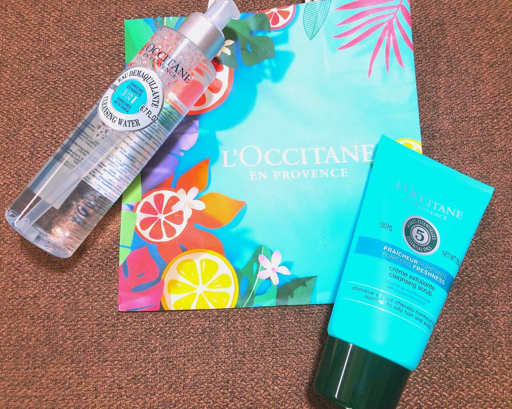 シアモイスト クレンジング ウォーター/L'OCCITANE/クレンジングウォーターを使ったクチコミ(1枚目)