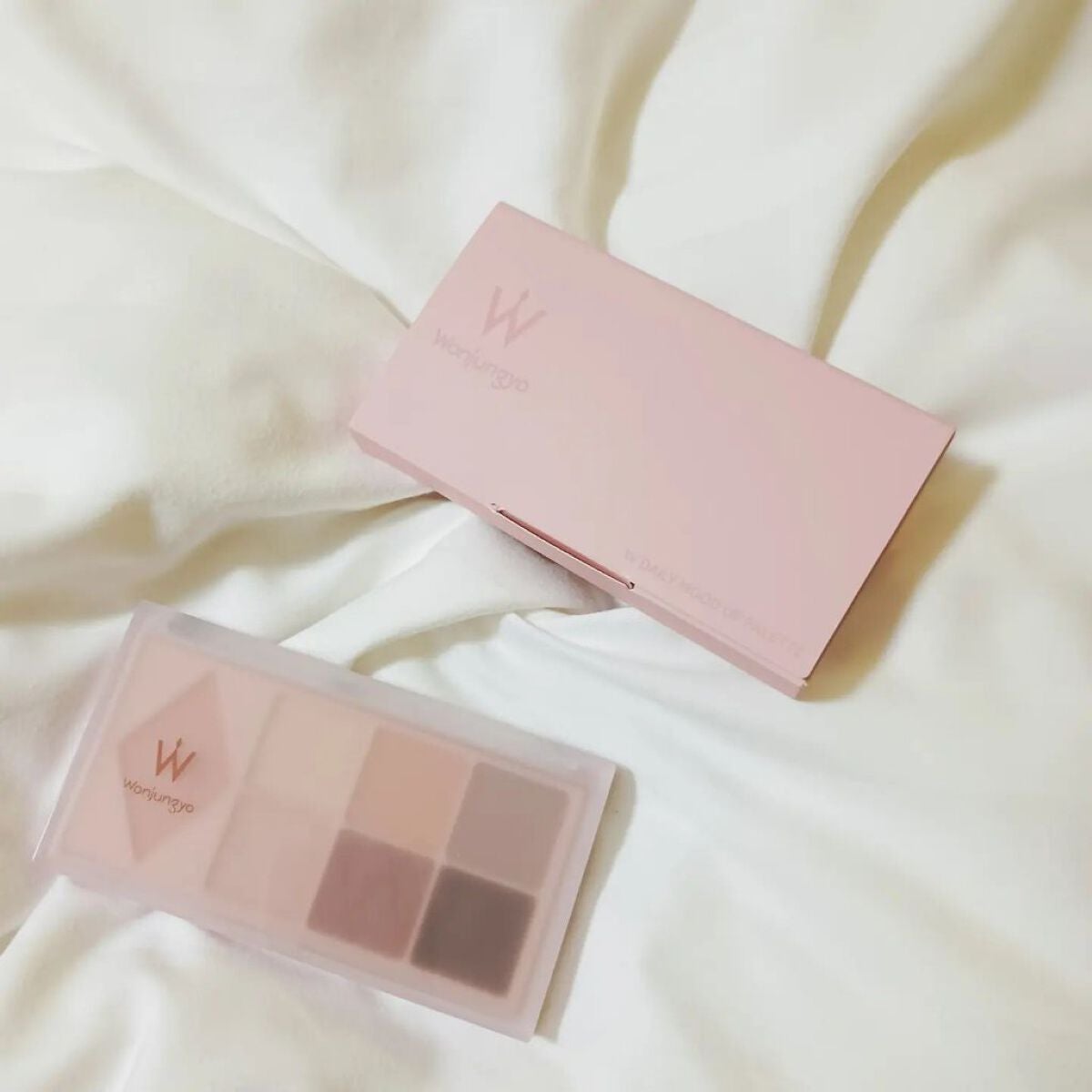 ウォンジョンヨ W デイリームードアップパレット /Wonjungyo/アイシャドウパレットを使ったクチコミ(1枚目)