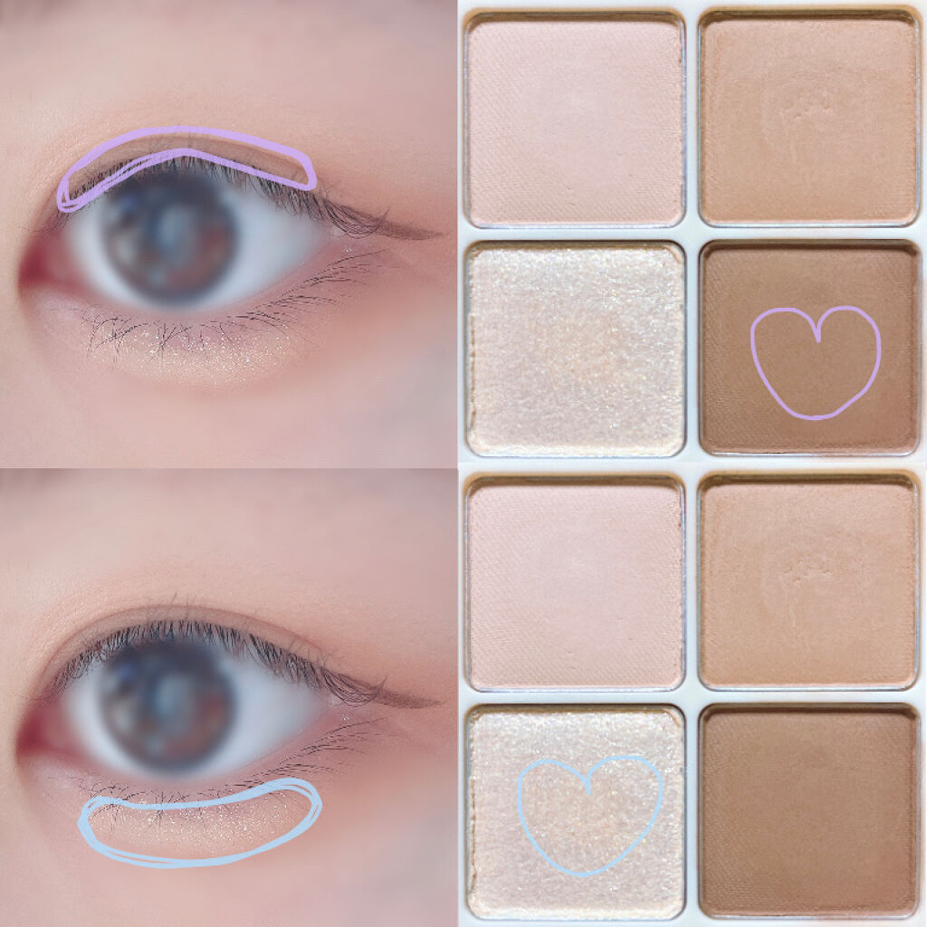 ベターザンアイズ  韓服エディション/rom&nd/アイシャドウパレットを使ったクチコミ（3枚目）