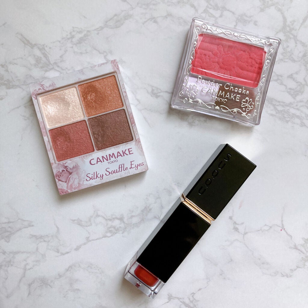 【旧品】パウダーチークス/キャンメイク/パウダーチークを使ったクチコミ(1枚目)