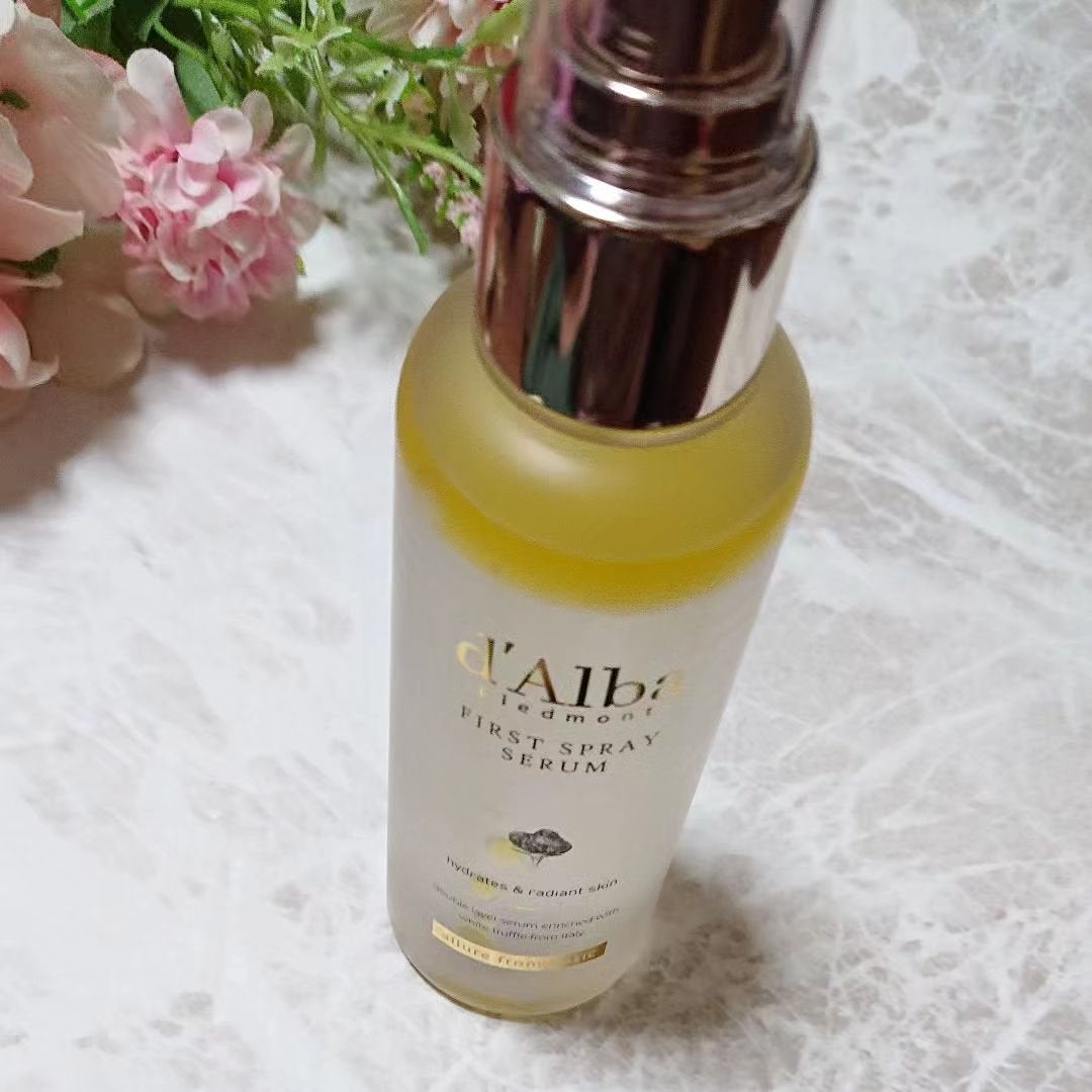 ダルバ ホワイトトリュフファーストスプレーセラム/ダルバ/ミスト状化粧水を使ったクチコミ(3枚目)