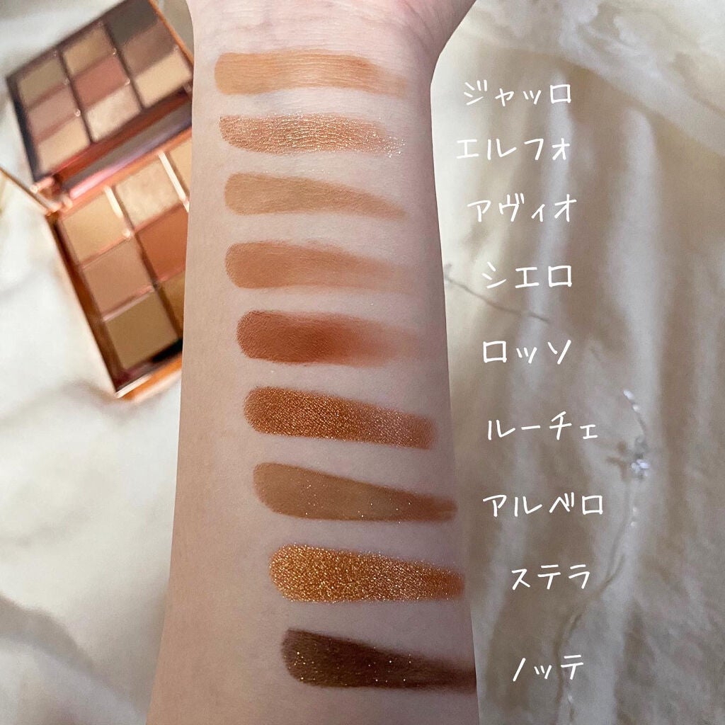 The Bella collection eyeshadow palette/CELEFIT/アイシャドウパレットを使ったクチコミ(2枚目)
