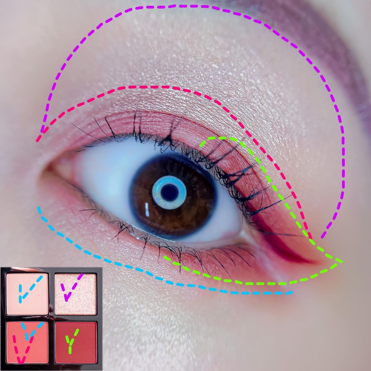 スキルレスライナー/LUMIURGLAS/リキッドアイライナーを使ったクチコミ（2枚目）