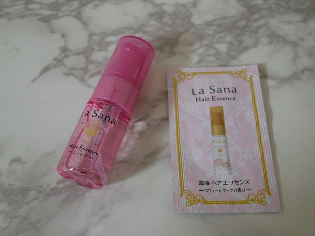 海藻 ヘア エッセンス しっとり/ラサーナ/ヘアオイルを使ったクチコミ(1枚目)