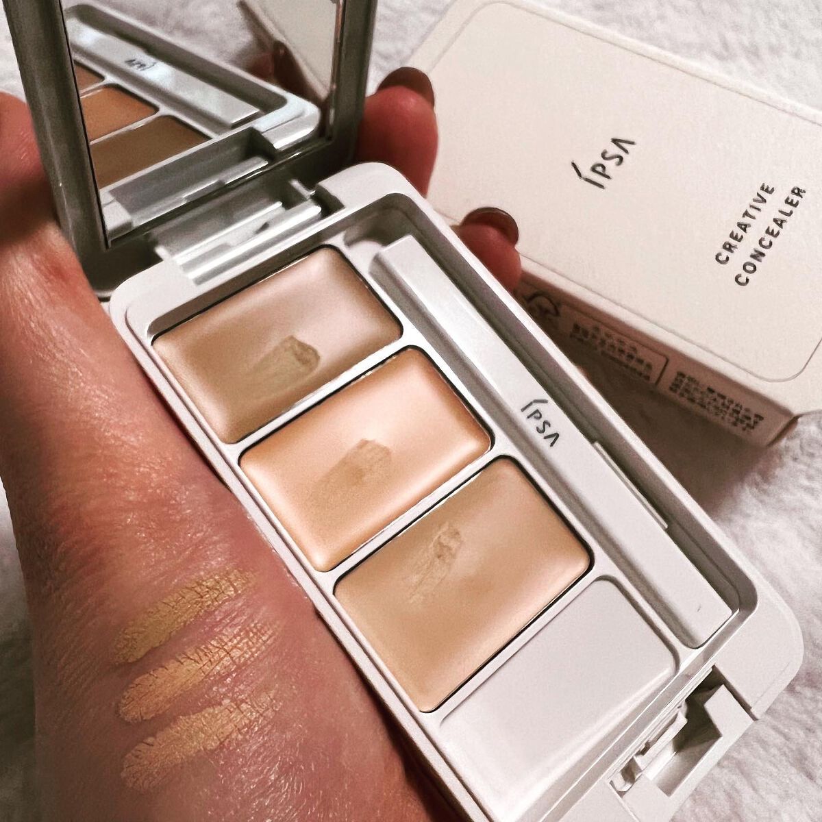 クリエイティブコンシーラーe/IPSA/パレットコンシーラーを使ったクチコミ(2枚目)