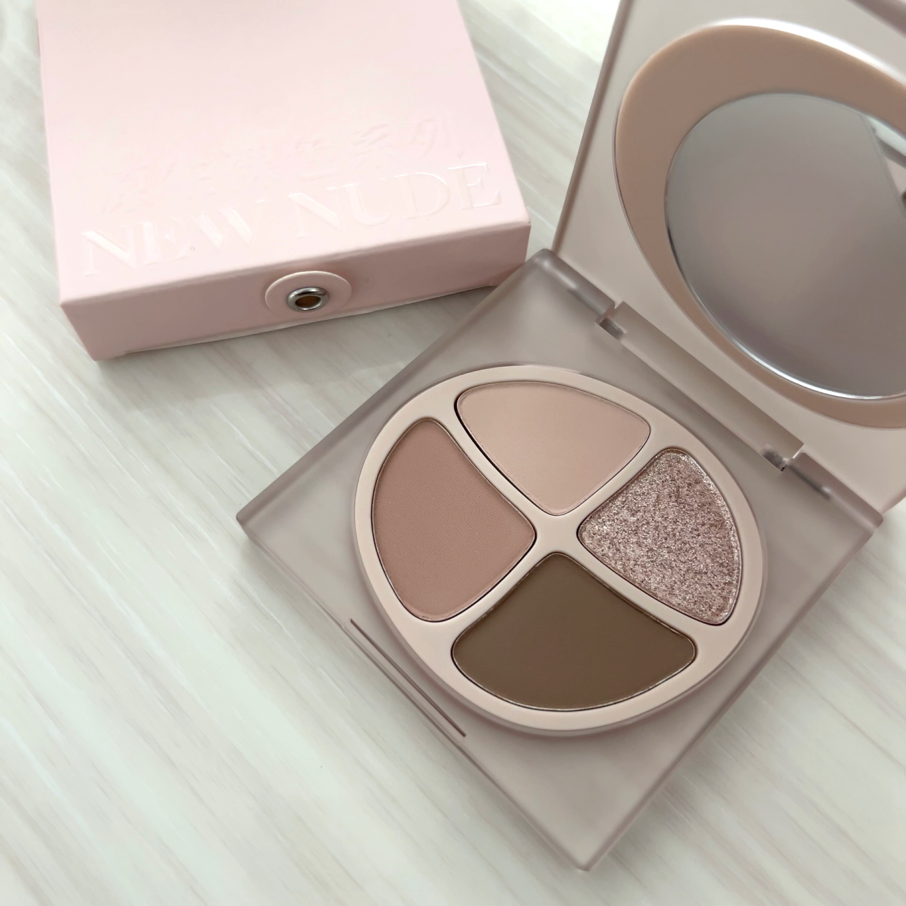 NEW NUDE スキンカラーパレット F12 桃ムース/Joocyee/アイシャドウパレットを使ったクチコミ（2枚目）