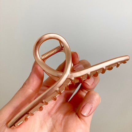 バンスクリップ/DAISO/ヘアアクセサリーを使ったクチコミ(3枚目)