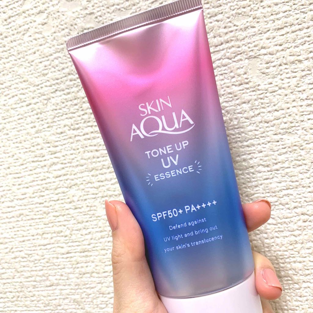 スキンアクア トーンアップUVエッセンス/スキンアクア/日焼け止めクリームを使ったクチコミ(1枚目)