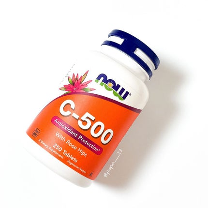 ビタミンC-500/Now Foods/美容サプリメントを使ったクチコミ(1枚目)