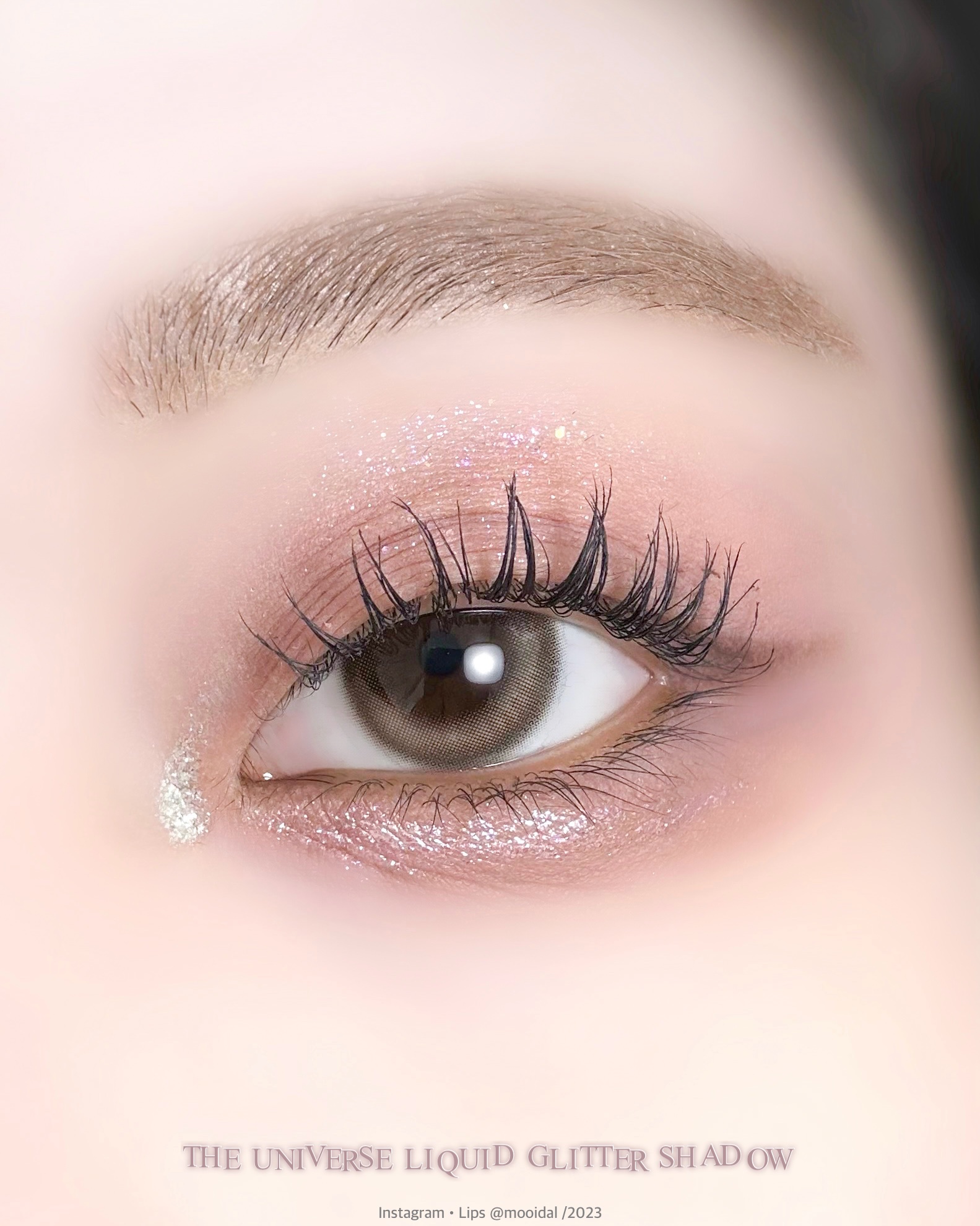 リキッド グリッター シャドウ/rom&nd/グリッターを使ったクチコミ（2枚目）