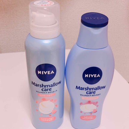 マシュマロケアボディミルク シルキーフラワーの香り/ニベア/ボディミルクを使ったクチコミ(1枚目)
