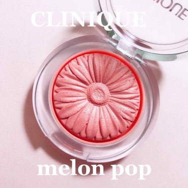 CLINIQUE
チークポップ

08メロンポップ



3300円(税別)




春夏用のチークで
コーラル系のが欲しかったので

購入しました！

デパコスのチークを今まで買ったことがなかったので