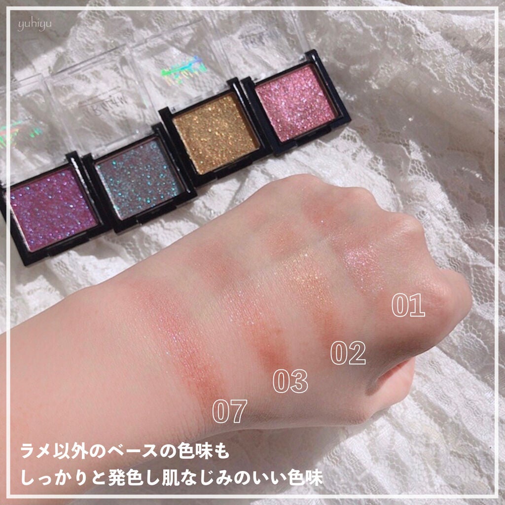 UR GLAM オーロラアイシャドウ/U R GLAM/単色アイシャドウを使ったクチコミ(5枚目)