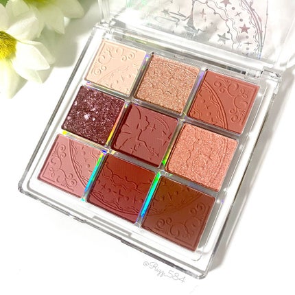 クォーツ 9色アイシャドウパレット(ドリームランドアイシャドウ)/ZEESEA/アイシャドウパレットを使ったクチコミ(8枚目)