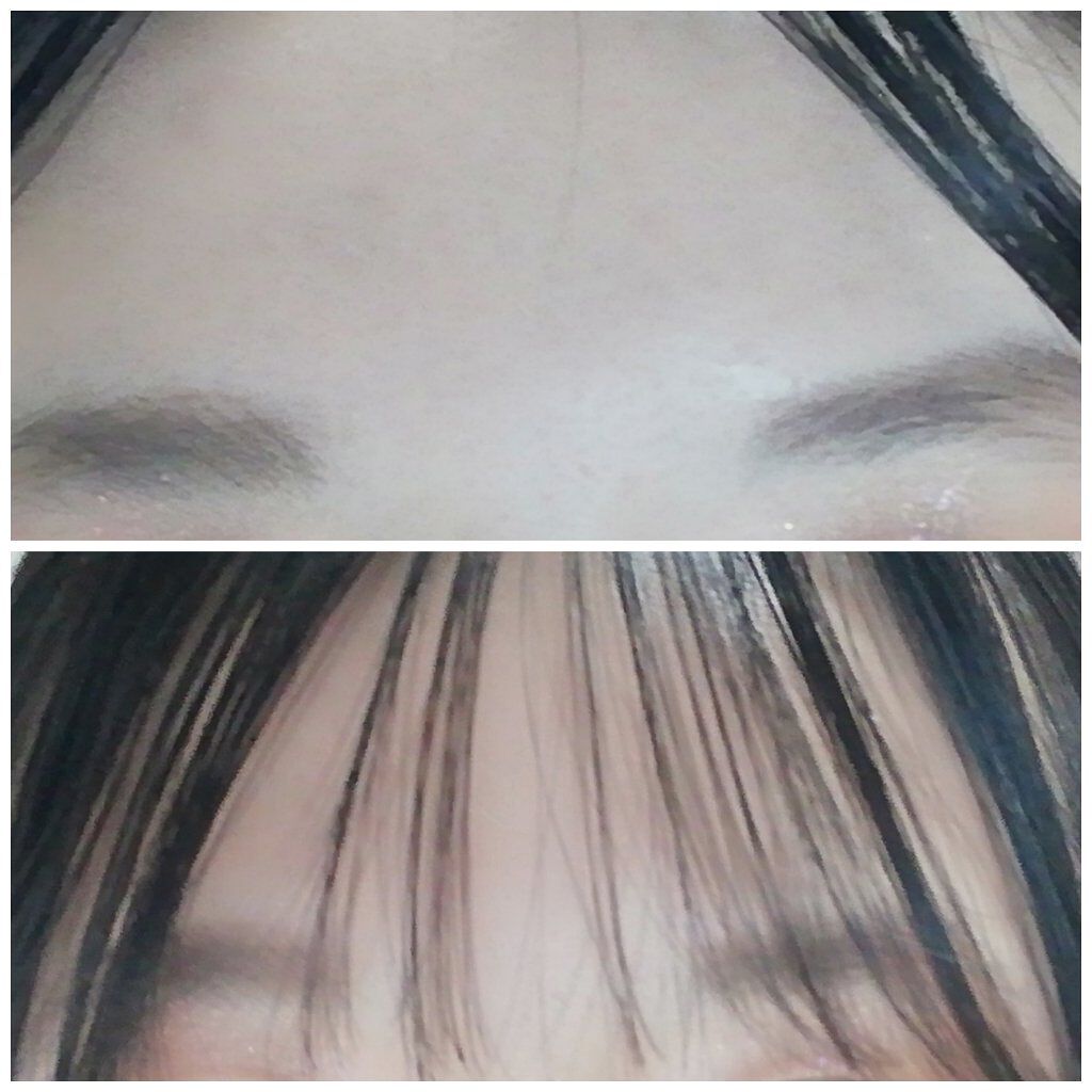 カラーリングアイブロウ マイクロ/ヘビーローテーション/眉マスカラを使ったクチコミ(1枚目)