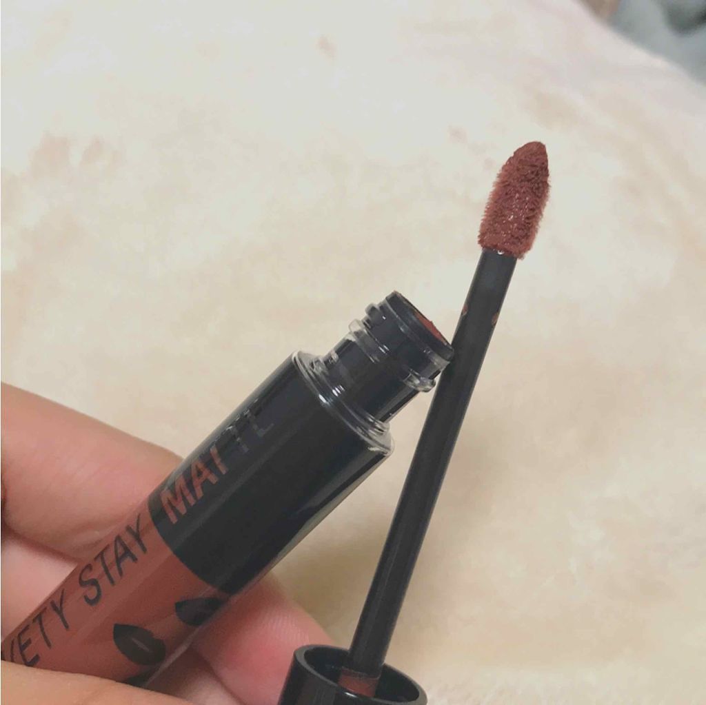 ベルベティ ステイ マット/リンメル ロンドン/口紅を使ったクチコミ(4枚目)