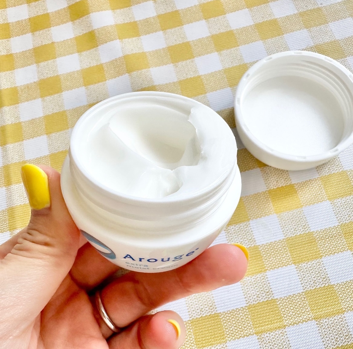 エクストラ モイストクリーム(とてもしっとり)/アルージェ/フェイスクリームを使ったクチコミ（2枚目）