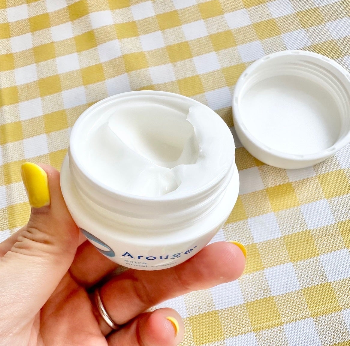 エクストラ モイストクリーム(とてもしっとり)/アルージェ/フェイスクリームを使ったクチコミ(2枚目)