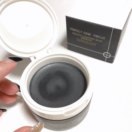 パーフェクトワンフォーカス スムースクレンジングバーム ディープブラック/PERFECT ONE FOCUS/クレンジングバームを使ったクチコミ(3枚目)