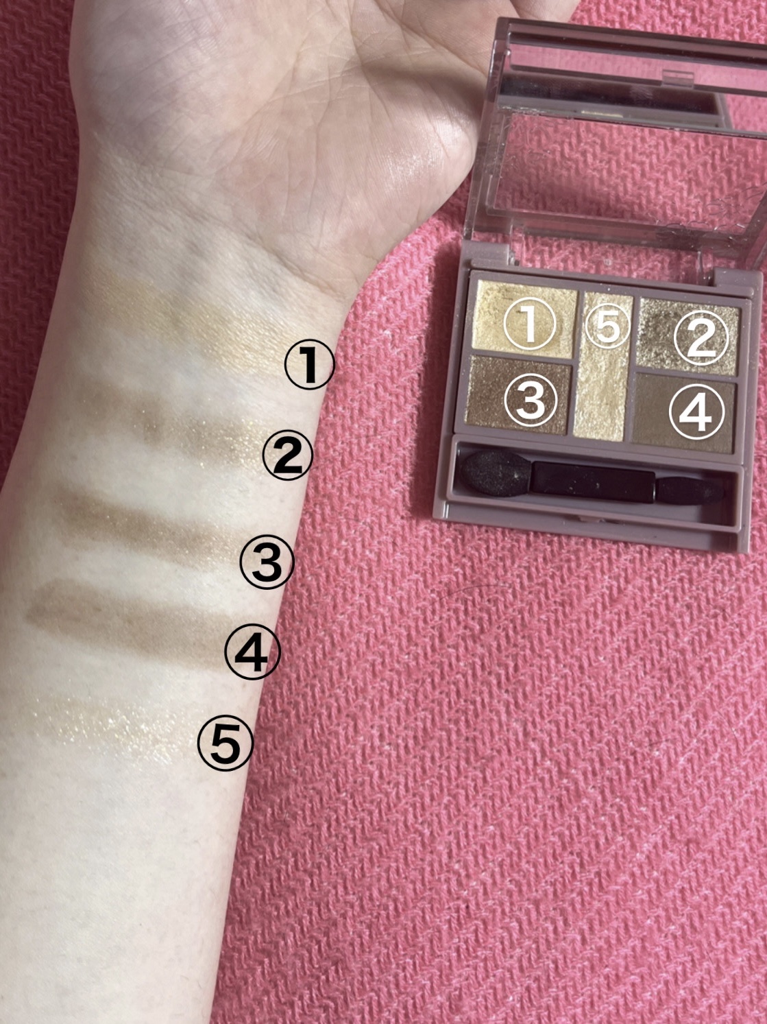 パーフェクトスタイリストアイズ/キャンメイク/アイシャドウパレットを使ったクチコミ（2枚目）