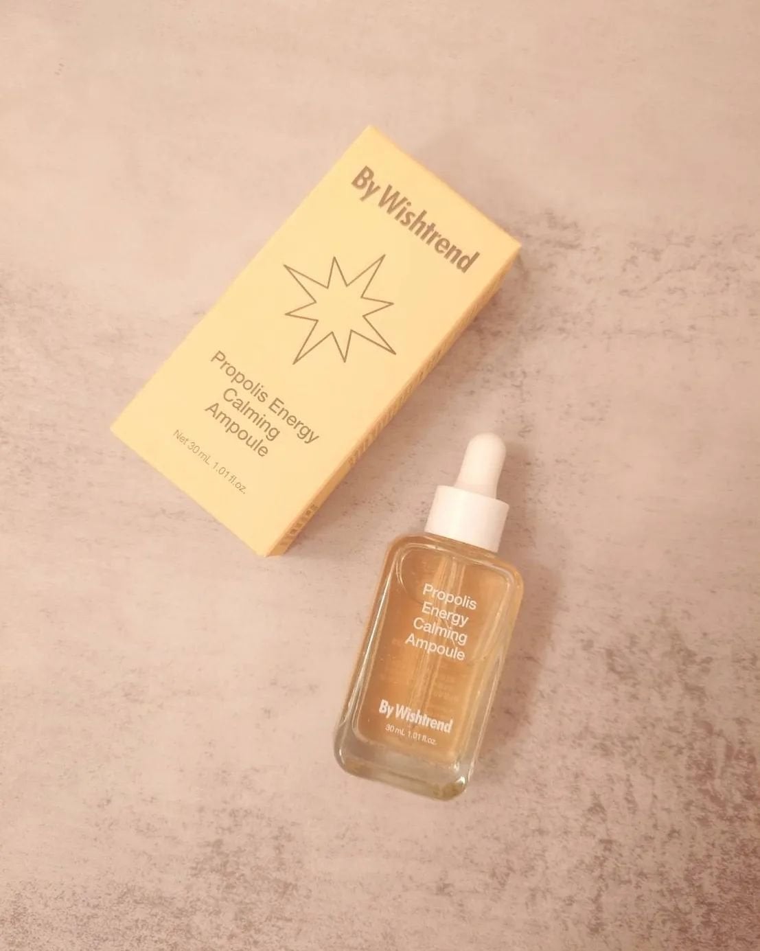 プロポリスエナジーカーミングアンプル/By Wishtrend/美容液を使ったクチコミ(1枚目)