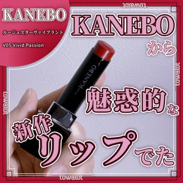 ルージュスターヴァイブラント/KANEBO/口紅を使ったクチコミ（1枚目）