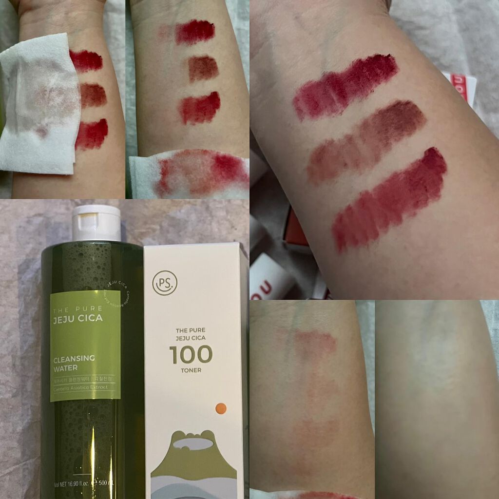 THE PURE JEJU CICA 100 トナー/pretty skin/化粧水を使ったクチコミ（2枚目）