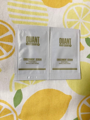 MARY QUANT クヮント バイ マリークヮント エンリッチメント セラムのクチコミ「✾試供品使い切り

贅沢なひと雫で　みちがえる「上質肌」へ。

☆乾燥によるくすみやシミ、ハリ.....」（1枚目）