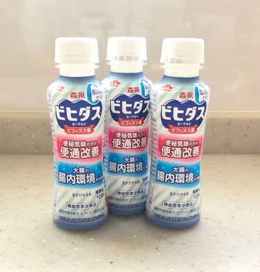 森永乳業 ビヒダスヨーグルト便通改善 ドリンクタイプのクチコミ「便秘はお肌の大敵！ってことで、
ビヒダスヨーグルト 便通改善 脂肪ゼロ ドリンクタイプをおため.....」（2枚目）