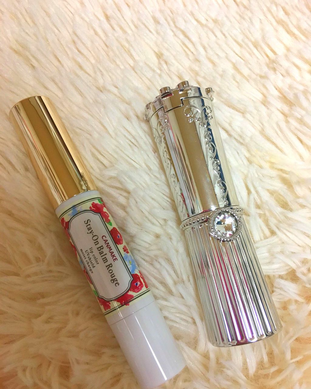 ステイオンバームルージュ/キャンメイク/口紅を使ったクチコミ（1枚目）