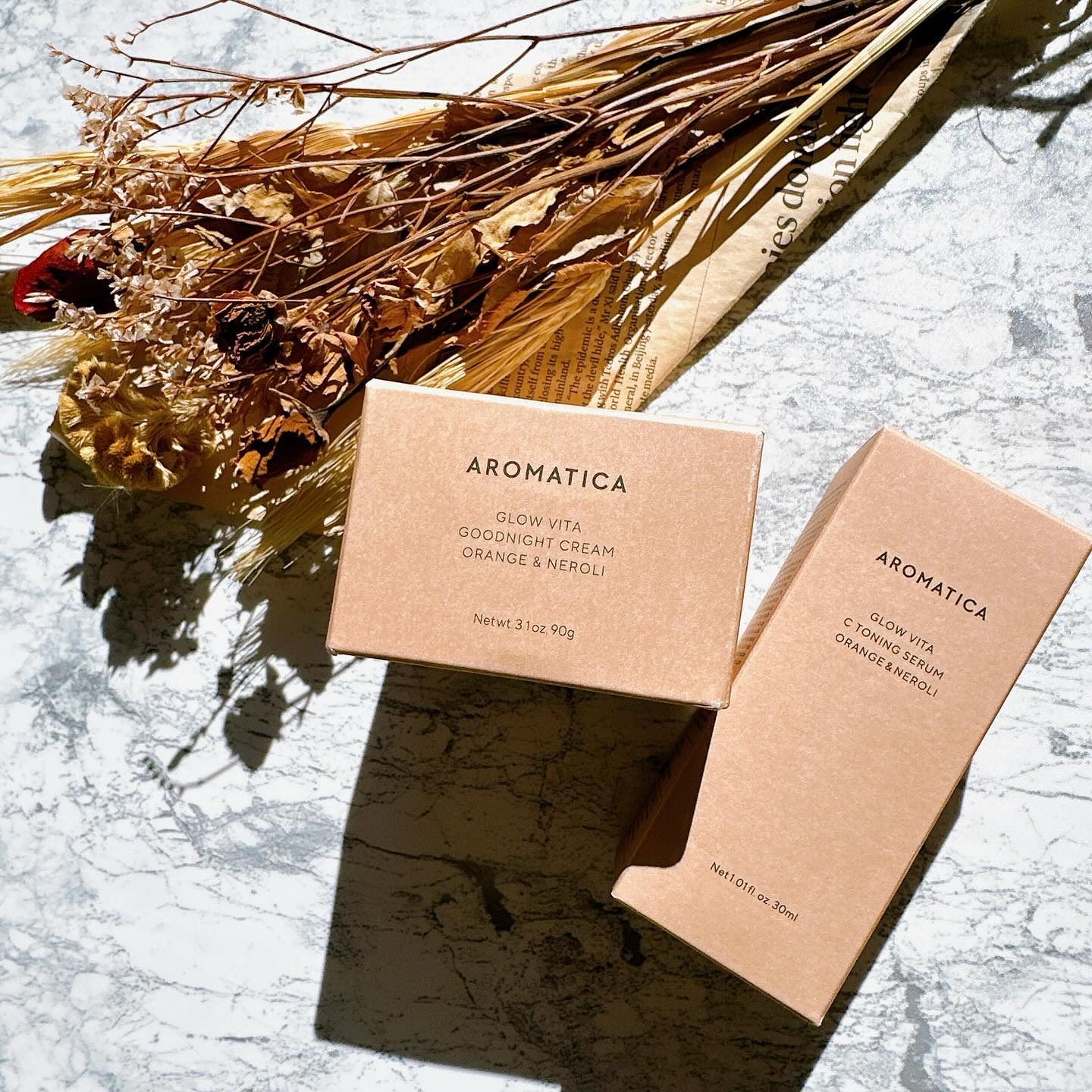 グロービタCトーニングセラム/AROMATICA/美容液を使ったクチコミ（1枚目）