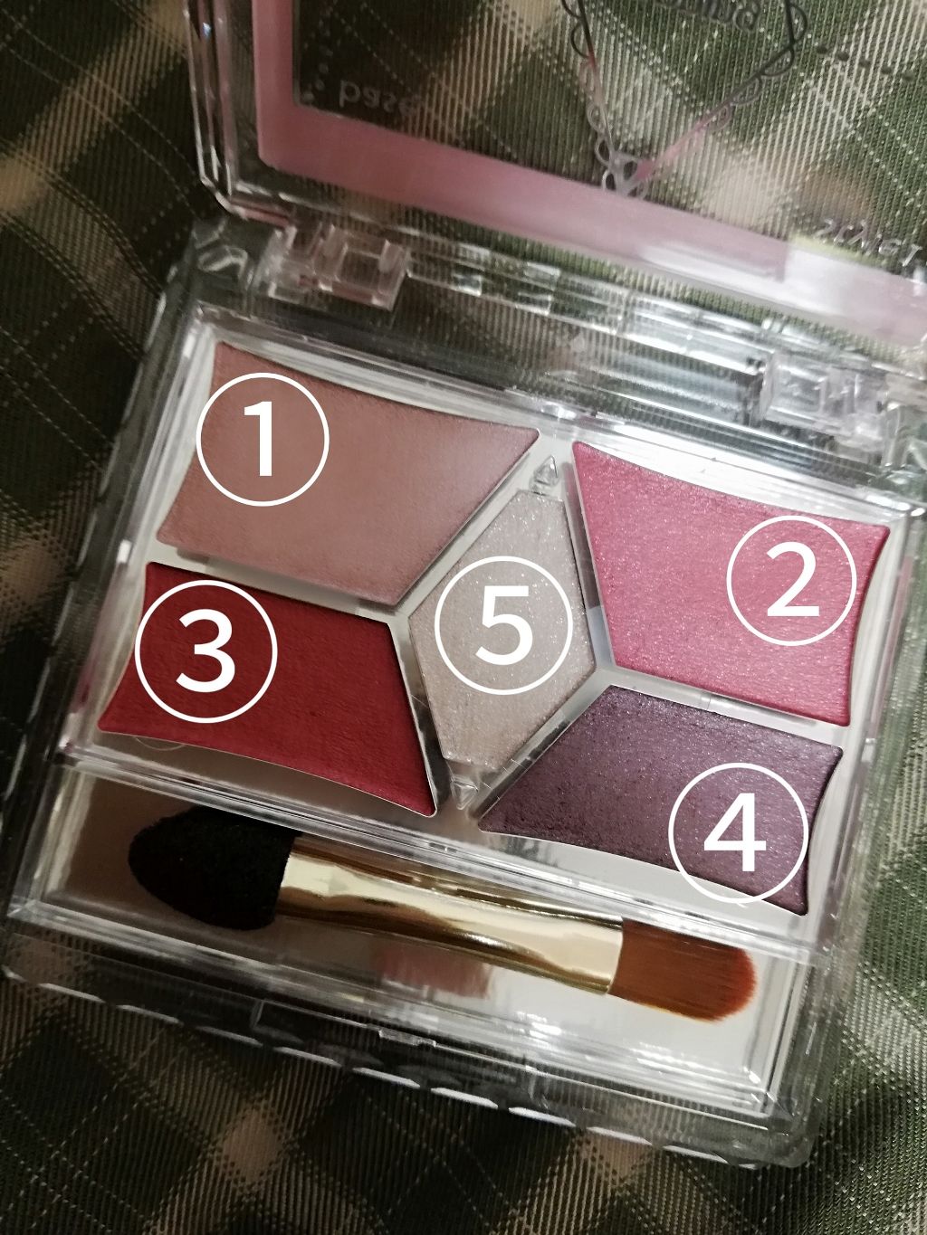 【旧品】パーフェクトスタイリストアイズ/キャンメイク/アイシャドウパレットを使ったクチコミ(2枚目)