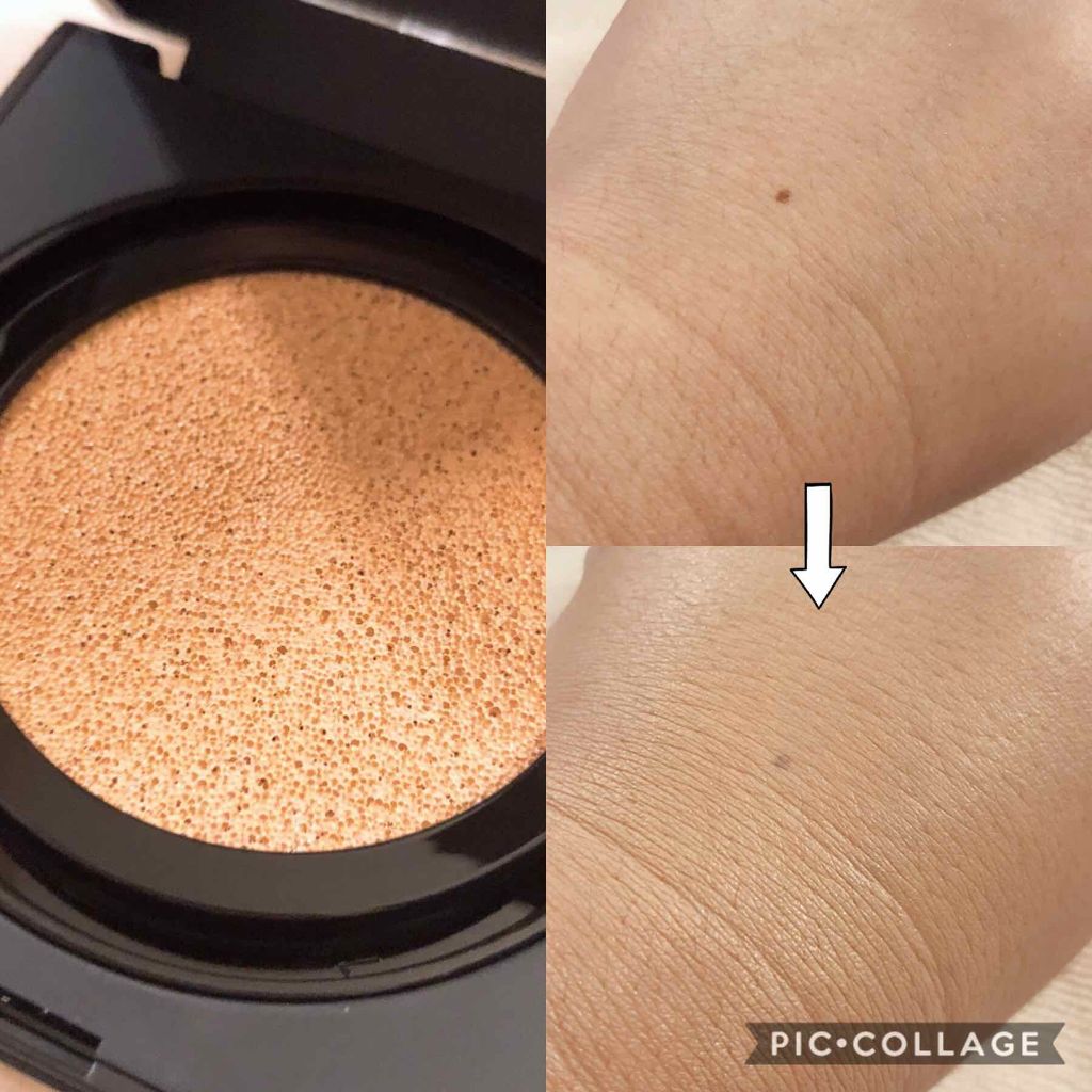 ナチュラルラディアント ロングウェア クッションファンデーション/NARS/クッションファンデーションを使ったクチコミ(2枚目)