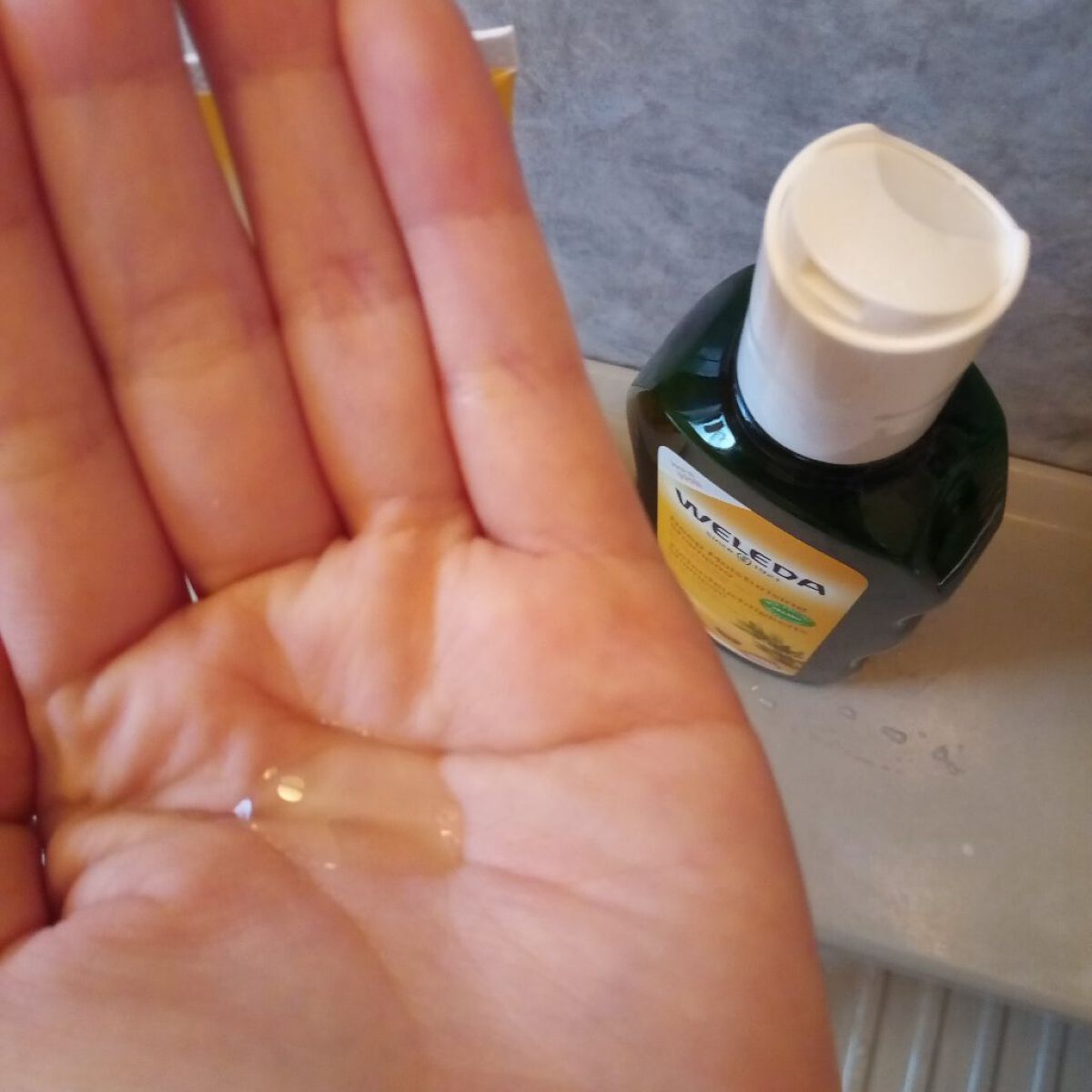 アルガン ヘアシャンプー／ヘアコンディショナー/WELEDA/市販シャンプーを使ったクチコミ（3枚目）