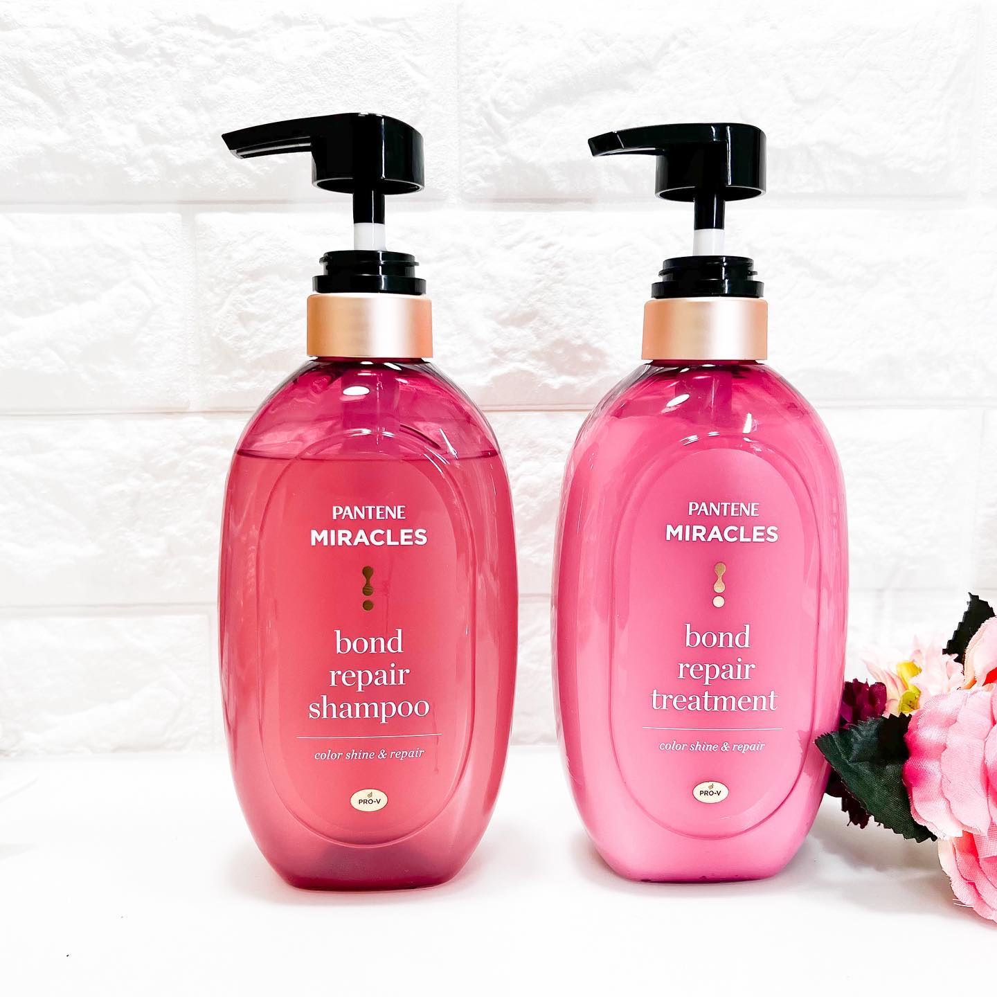 ボンド リペア (カラーシャイン & リペア) シャンプー ＆ トリートメント/パンテーン/市販シャンプーを使ったクチコミ（1枚目）