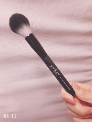 UR GLAM　FACE BRUSH/U R GLAM/メイクブラシを使ったクチコミ（1枚目）