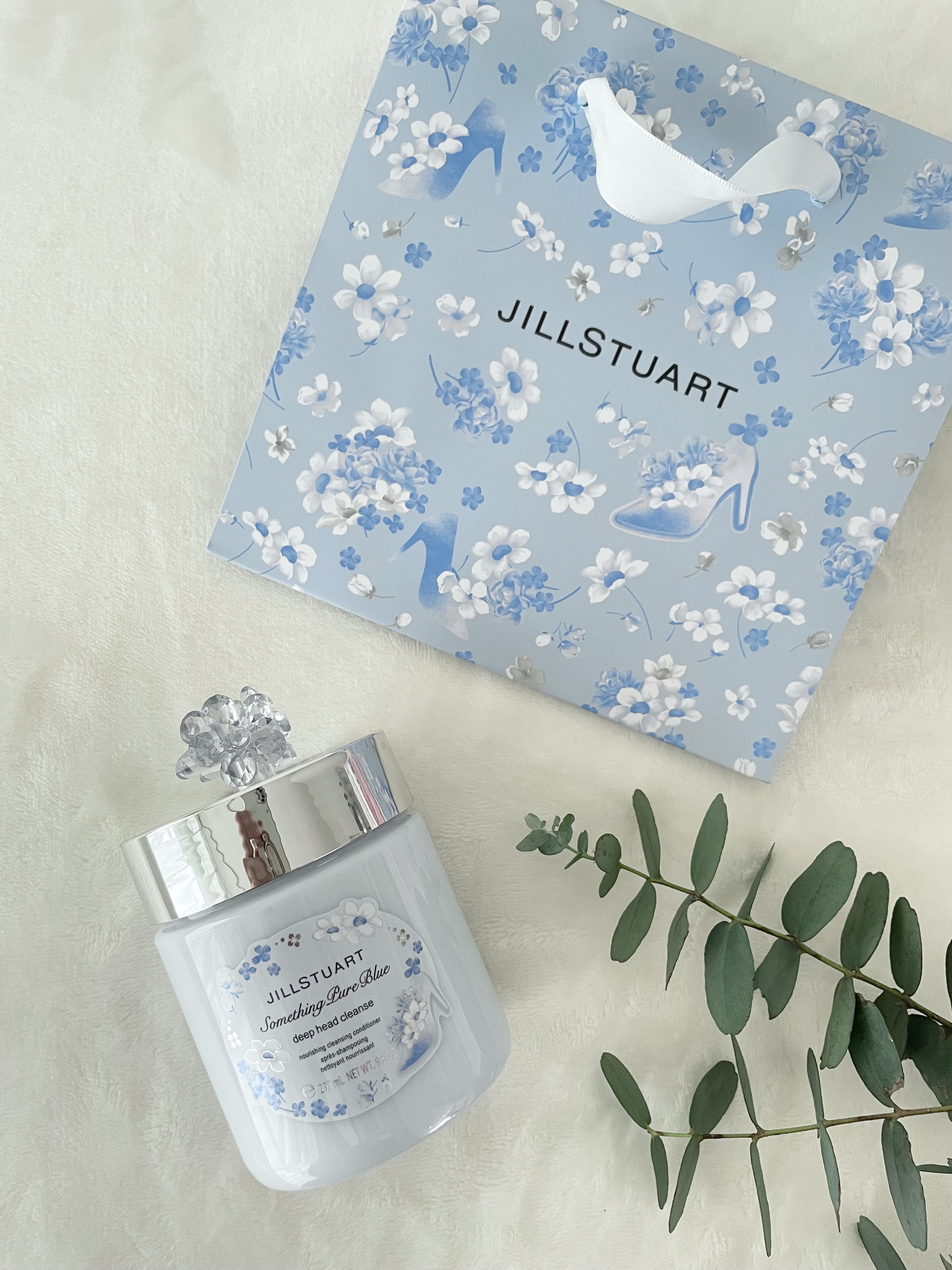 サムシングピュアブルー セント　バスソルト/JILL STUART/無機塩系入浴剤を使ったクチコミ（1枚目）