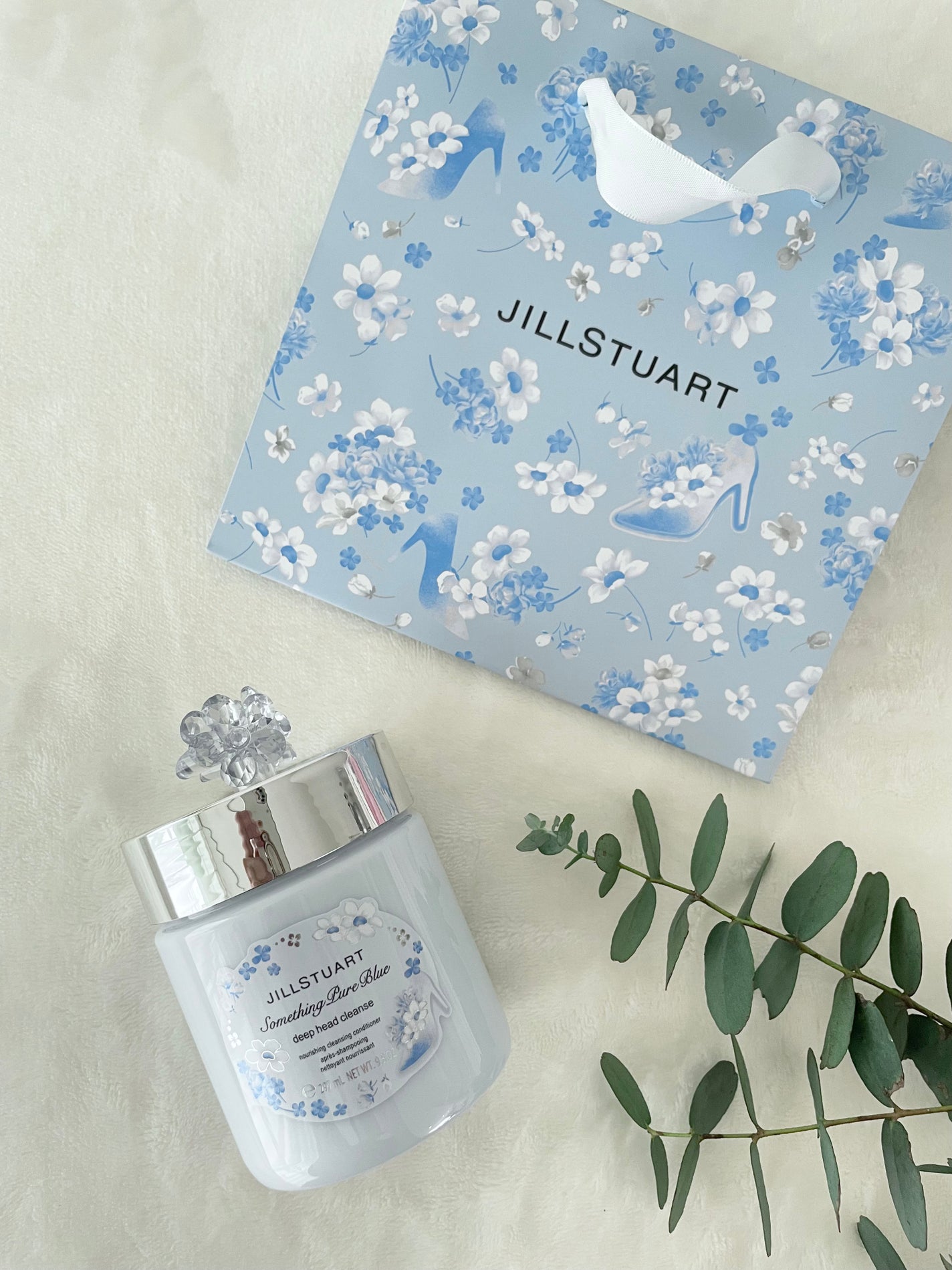 サムシングピュアブルー セント バスソルト/JILL STUART/無機塩系入浴剤を使ったクチコミ(1枚目)