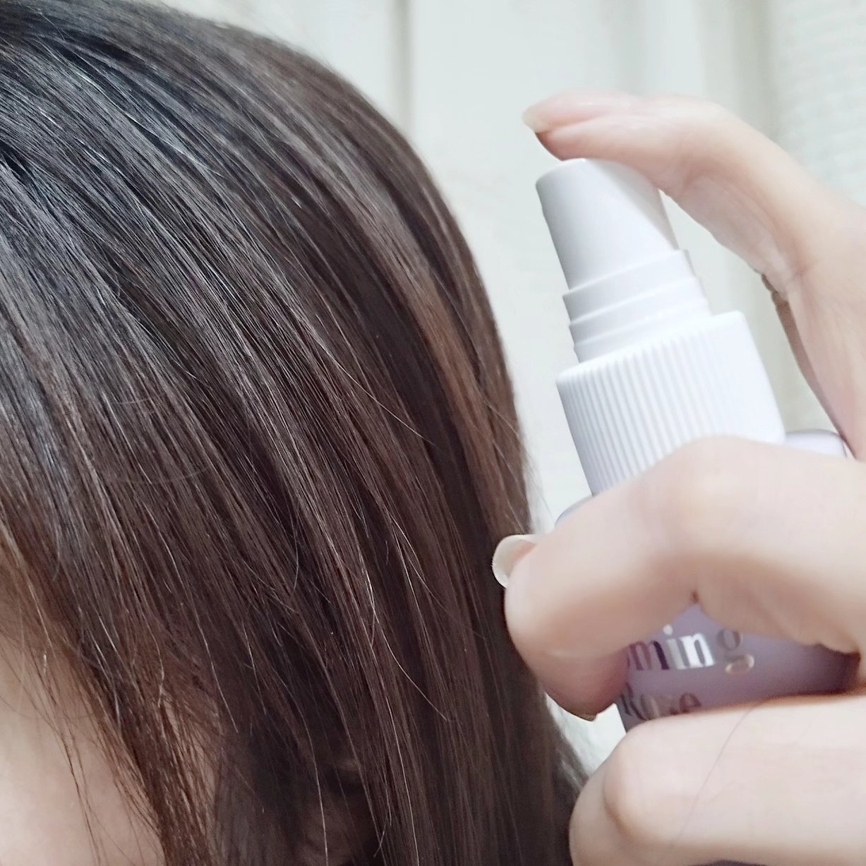 パフュームヘアパックインミスト Pink Breeze/Daleaf/アウトバストリートメントを使ったクチコミ（2枚目）