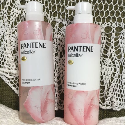 PRO-V ミセラー ピュア&ローズウォーター ノンシリコンシャンプー/トリートメント/パンテーン/市販シャンプーを使ったクチコミ(1枚目)