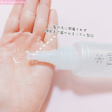 Toh トウ スキャルプセラムのクチコミ「#PR　@toh.skincare

꒰　Toh scalp serum　꒱

Tohの頭皮用.....」（2枚目）