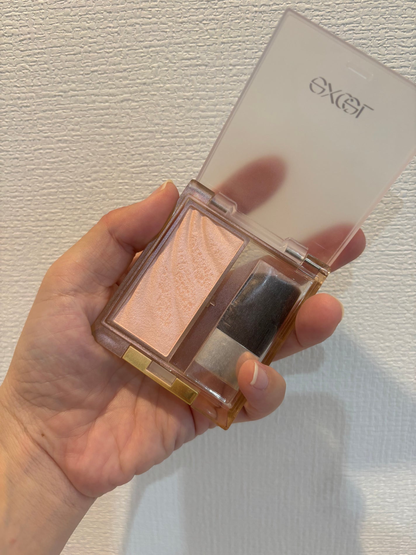 ドレープド シマーグロウ/excel/パウダーハイライトを使ったクチコミ(2枚目)