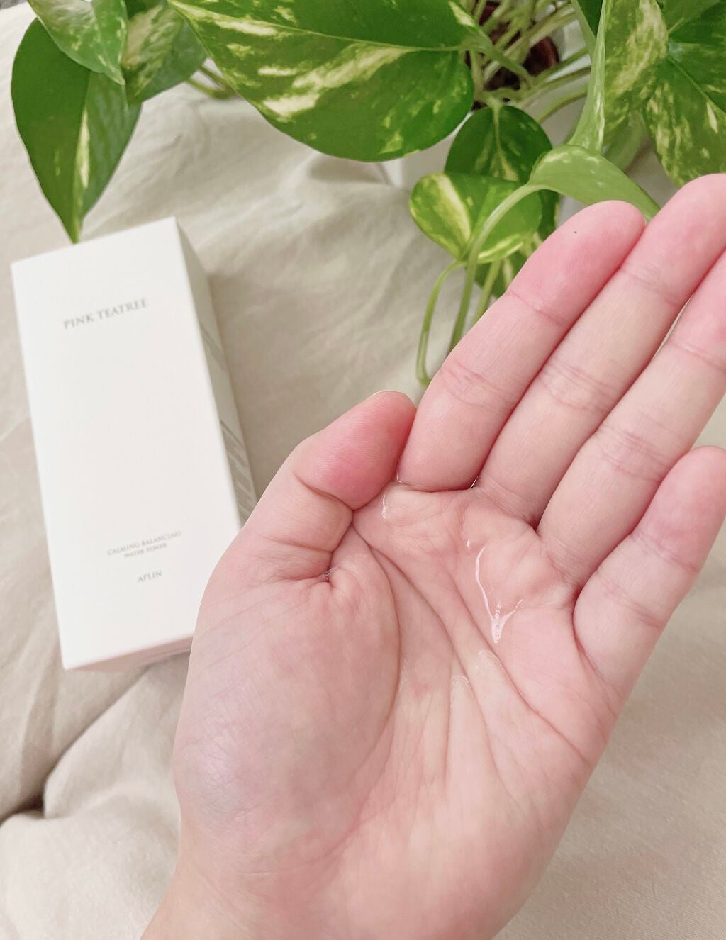 ピンクティーツリートナー/APLIN/化粧水を使ったクチコミ(2枚目)