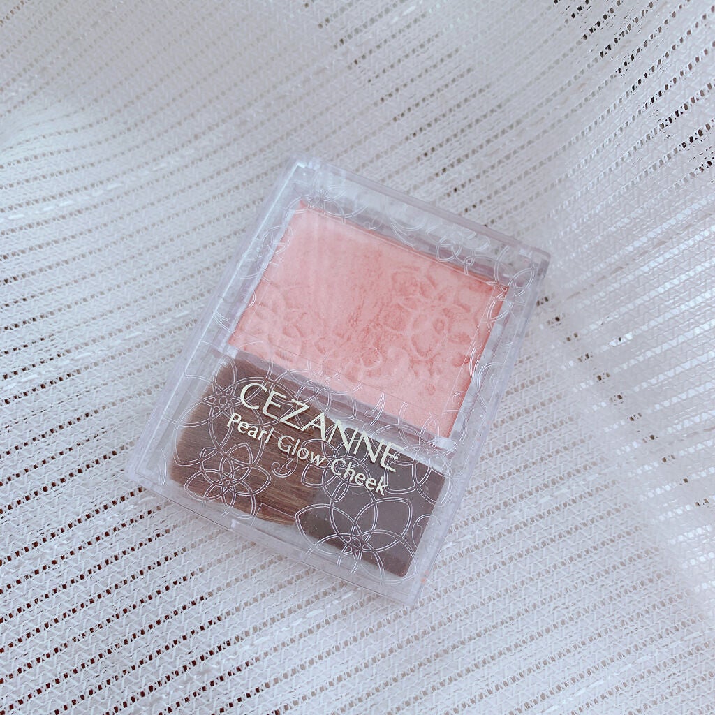 パールグロウチーク/CEZANNE/パウダーチークを使ったクチコミ(2枚目)