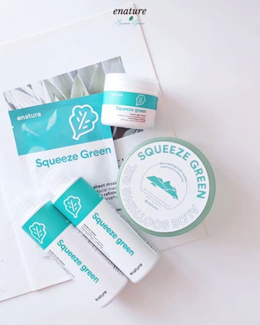 Squeeze Green Watery Toner/eNature/化粧水を使ったクチコミ（9枚目）